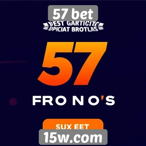Novidades em promoções do site 57 bet